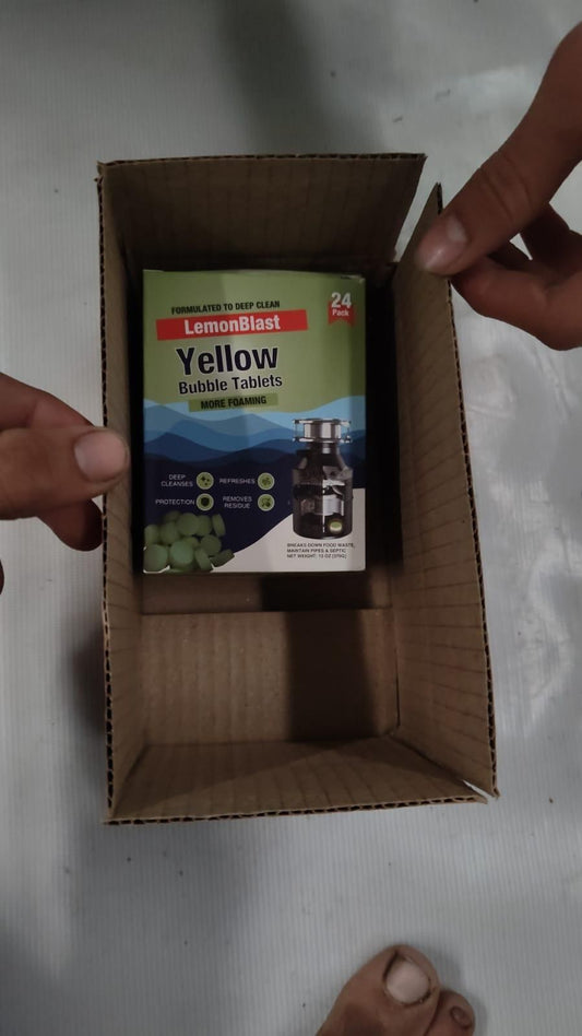 LemonBlast Yellow Bubble Tablets