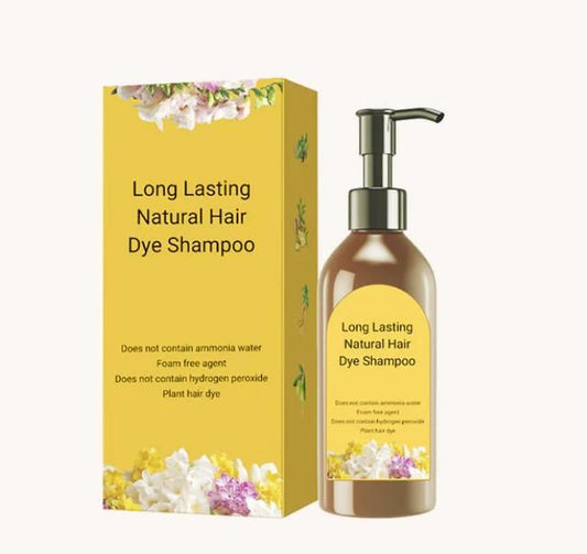 Japanese Long Lasting Natural Hair Dye Shampoo ((Buy 1 Get 1 Free))